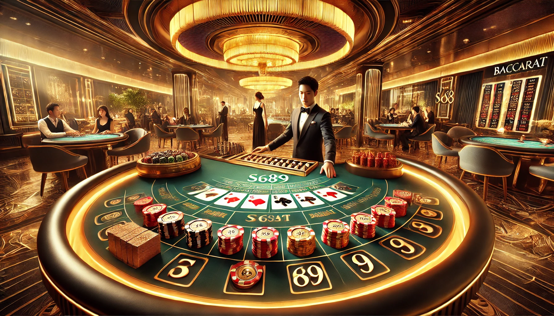 baccarat at S689 Casino